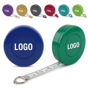 Quick-Read 5-Foot Dual-Scale Retractable Soft Tape Measure for On-the-Go Measuring