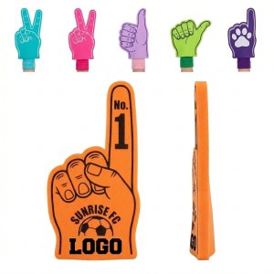 Durable Personalized Cheering Gloves with Free Design Service for Sports Events
